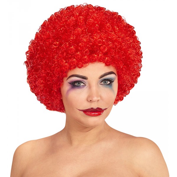 Peluca de Payaso Roja - Adulto - 60042