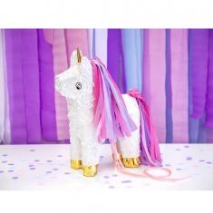 Piñata Unicornio - 24,5 x 34 x 9 cm