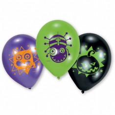 Globos de Látex x6 - Halloween