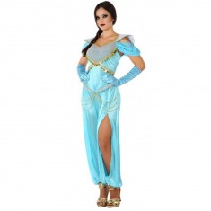 Disfraz de princesa árabe - Azul - Mujer