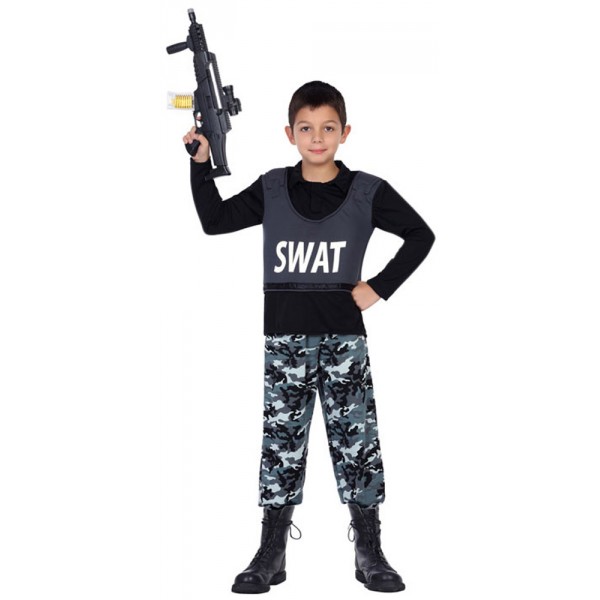 Disfraz militar Swat - Niño - 24407-parent