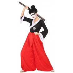 Disfraz de Samurái - Mujer