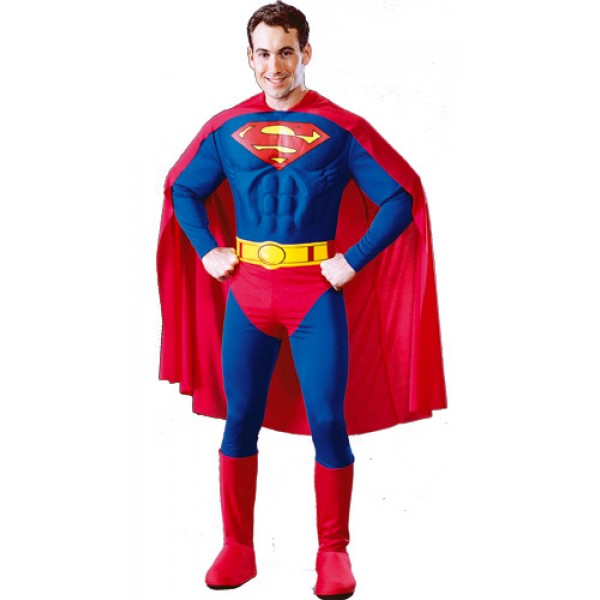 Disfraz de lujo (pecho musculoso) Superman™ - parent-959