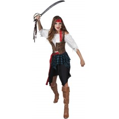 Disfraz de Pirata Melinda - Mujer