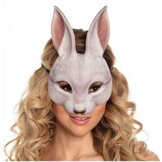 Media máscara de conejo