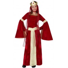 Disfraz de Dama Medieval - Niña