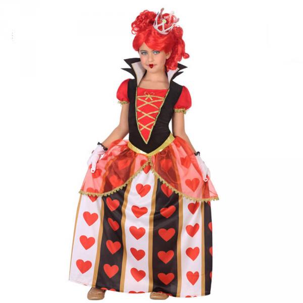 Disfraz de Reina de Corazones - Niña - 56870-Parent