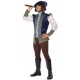 Miniature Traje Medieval - Azul - Hombre