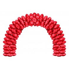 Globo Mylar para Arco - Rojo x 10