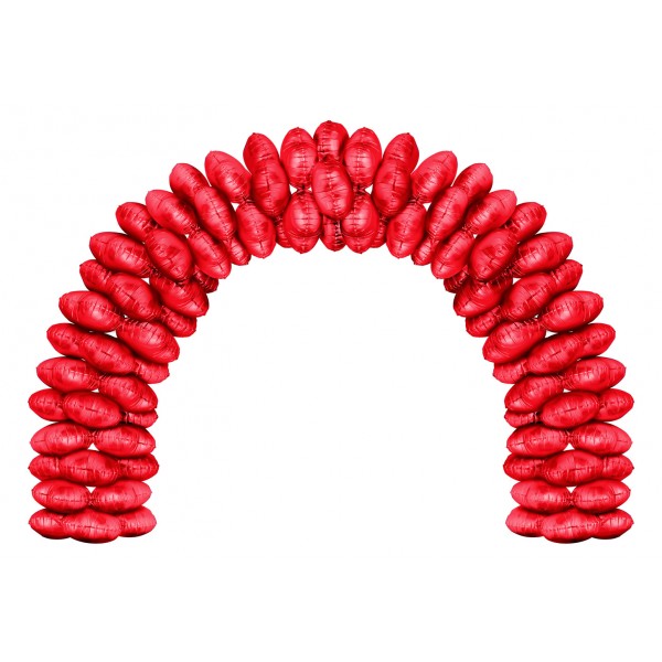 Globo Mylar para Arco - Rojo x 10 - 84752