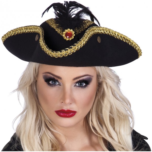 Sombrero Pirata Rubí - Mujer - 81931