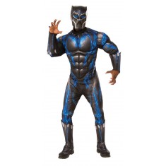 Disfraz de combate de lujo Black Panther™ - Adulto