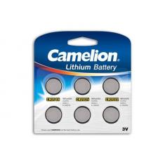 Pack Mix de 6 piles Camelion Lithium CR2016, CR2025, CR2032