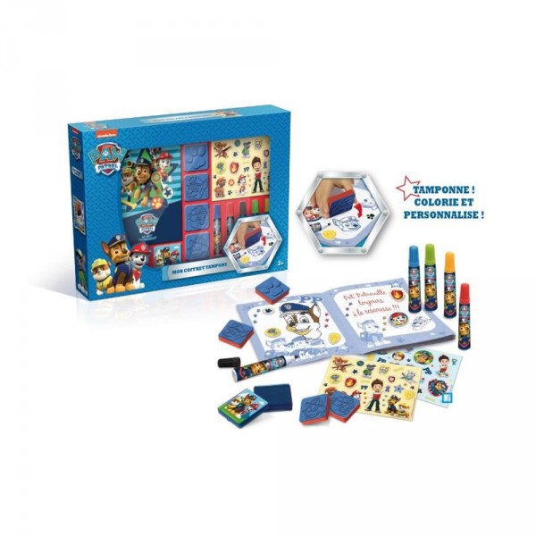 Mon coffret tampons Pat'Patrouille (Paw Patrol) - CanalToys-CT37002