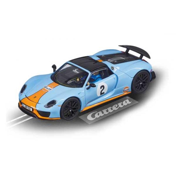Porsche 918 spyder Gulf Racing - 1/32e Carrera - 27549