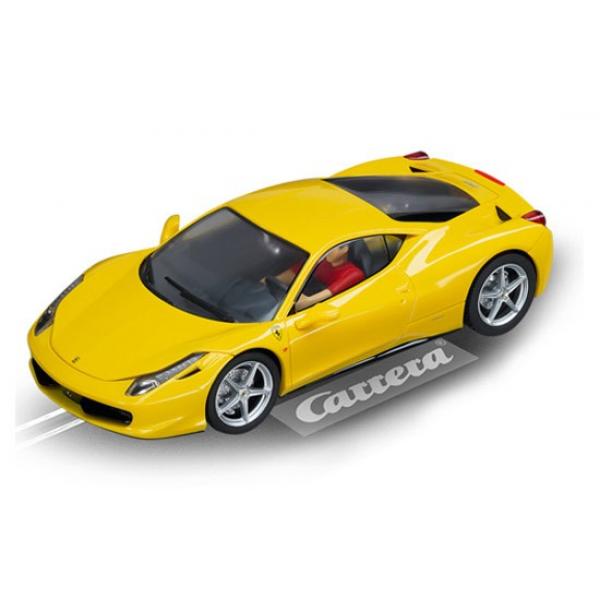 Ferrari 458 Italia, yellow - 1/32e Carrera - 27343