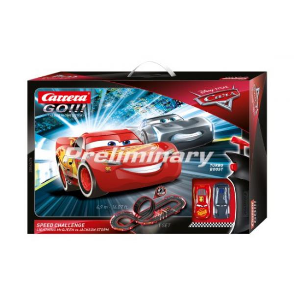 Circuit Voiture Disney Pixar Cars Speed Challenge - 1/43e - Carrera - CA62476