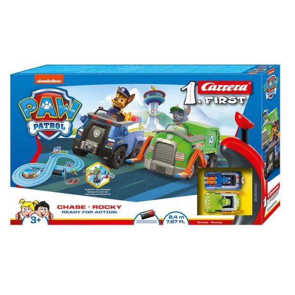 Circuit de voiture Carrera First : Pat' Patrouille (Paw Patrol) Ready for Action - Carrera-CA63040