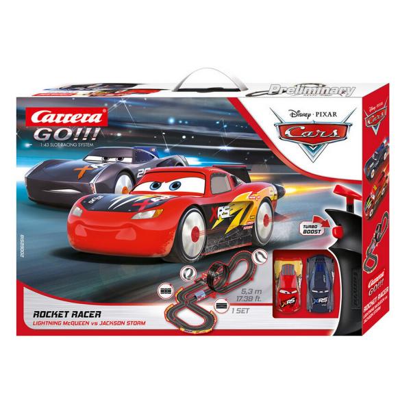 Car Track: Rocket Racer - Disney Cars 3 - Carrera-CA62518