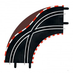 Circuit de voitures Carrera Digital 143 : Virage d'aiguillage 90°