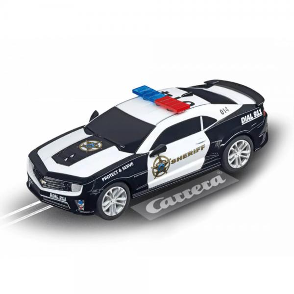 Voiture pour circuit Carrera Go : Chevrolet Camaro Sheriff - Carrera-20064031