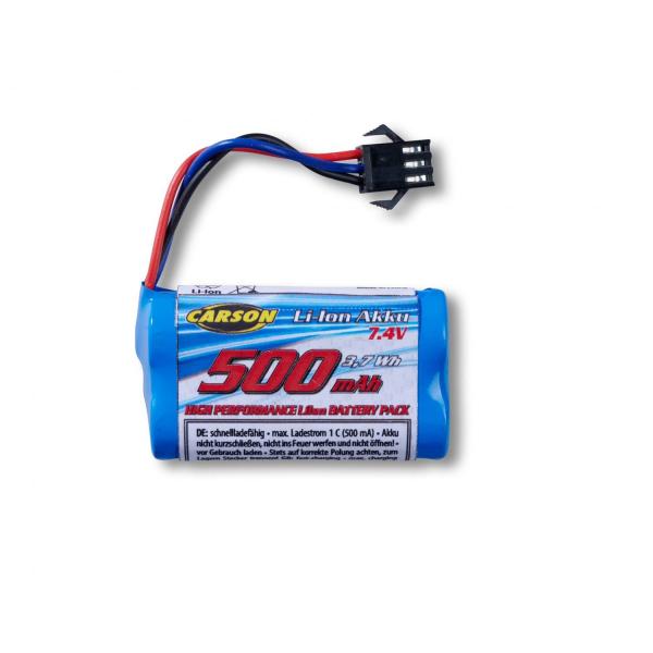 Batterie LiIon 7,4V/500mAh TW 1:14 JST-3 - 500608286