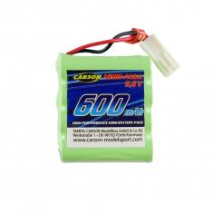 Batterie 9.6V/600mAh NiMH : 404190/91 Mini T