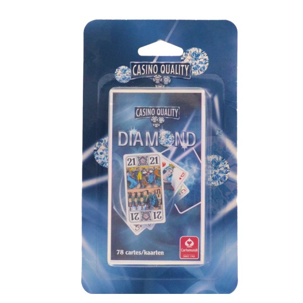 Jeu de tarot : Casino Quality Diamond : 78 cartes - Cartamundi-108027501101
