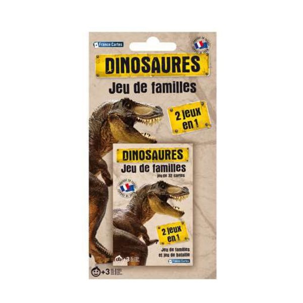 Jeu de 7 familles Les dinosaures - FranceCartes-404541