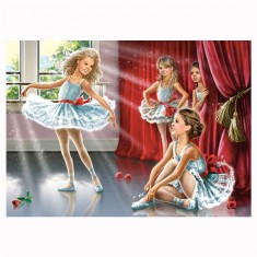 120 piece puzzle: Ballet rehearsal