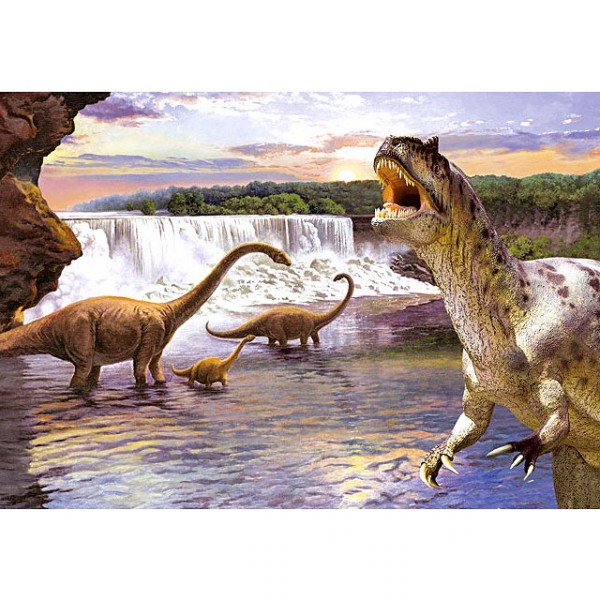 260 piece puzzle: Diplodocus - Castorland-26999