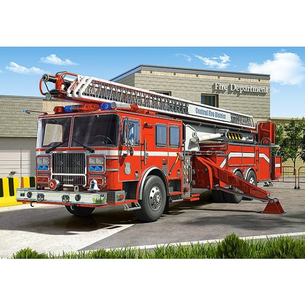 260 piece puzzle: Fire truck - Castorland-27040