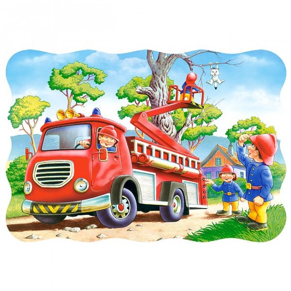 30 piece puzzle: The rescue of the cat - Castorland-03358