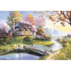 Cottage,Puzzle 1500 pieces 