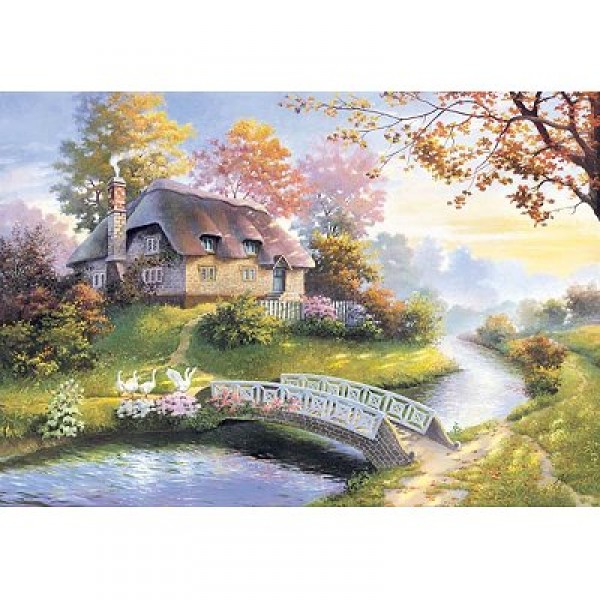Cottage,Puzzle 1500 pieces  - Castorland-150359