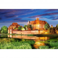 Malbork Castle, Poland,Puzzle 1000 pieces 