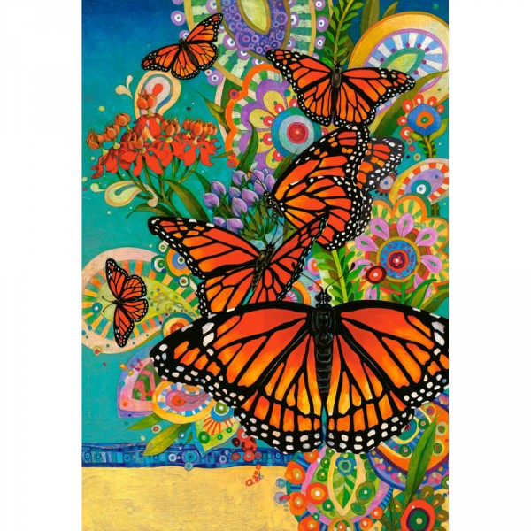 Puzzle 1000 pièces : Papillons - Castorland-103492-2