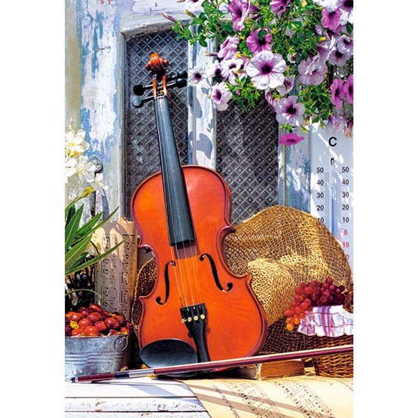 Puzzle 1000 pièces - La mélodie du violon - Castorland-102266