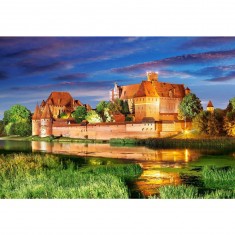Puzzle de 1000 piezas: Fortaleza Teutónica de Marienburg, Polonia