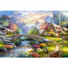 1000 Teile Puzzle: Herrlicher Frühling