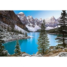 1000 Teile Puzzle: Das Juwel der Rocky Mountains, Kanada