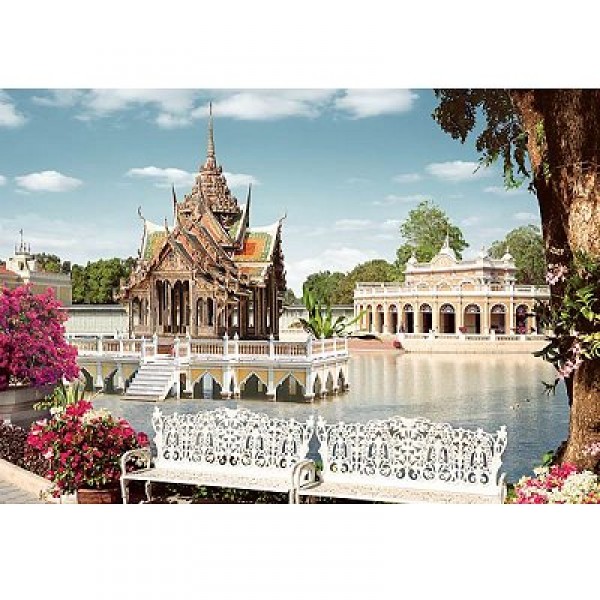 Puzzle 1000 pièces - Pang Pa-in Palace, Thailand - Castorland-100668