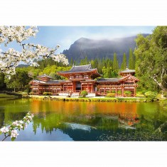 1000 Teile Puzzle - Nachbildung des alten Byodoin-Tempels