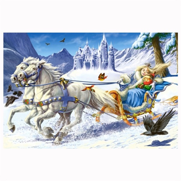 Puzzle 120 pièces : La Reine des Neiges (Frozen) - Castorland-12879