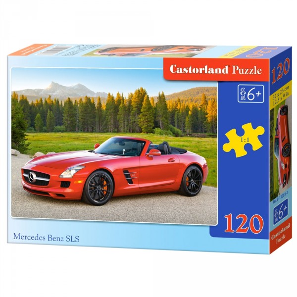 Puzzle 120 pièces : Mercedes Benz SLS - Castorland-13081