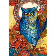 Puzzle 1500 pièces : David Galchutt : Hibou