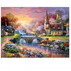 Puzzle de 3000 piezas: Momento de paz