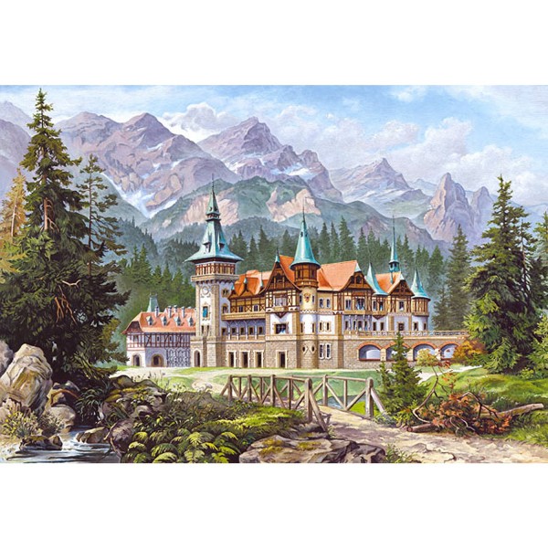 Puzzle 3000 pièces - Château au pied de la montagne - Castorland-300099