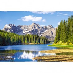 3000 Teile Puzzle - Misurina See