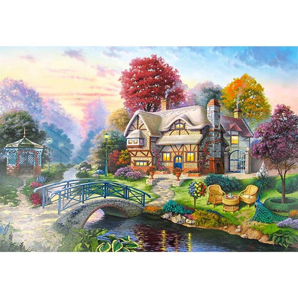 Puzzle 3000 pièces - Scène d'automne - Castorland-300181